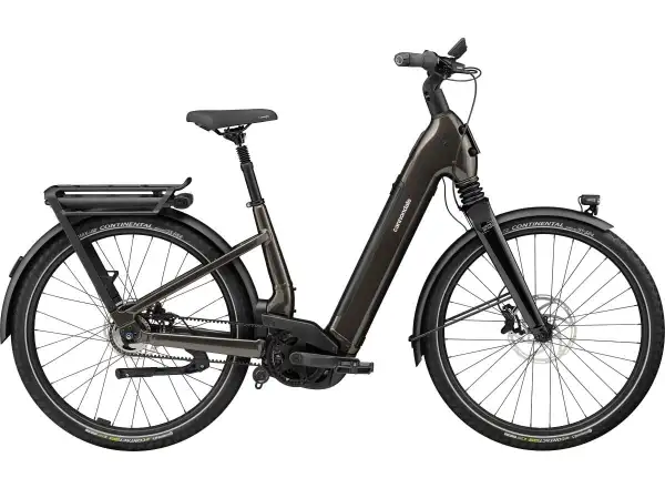 Cannondale Mavaro 2 LSTH Black City-Elektrofahrrad mit tiefem Einstieg