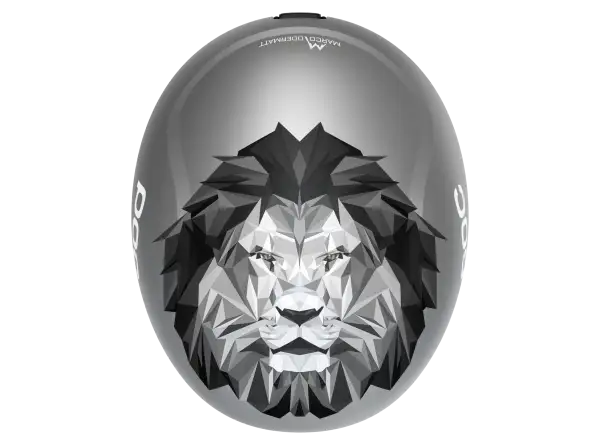 POC Skull Dura Jr Marco Odermatt Ed. Skihelm Argentite Silver