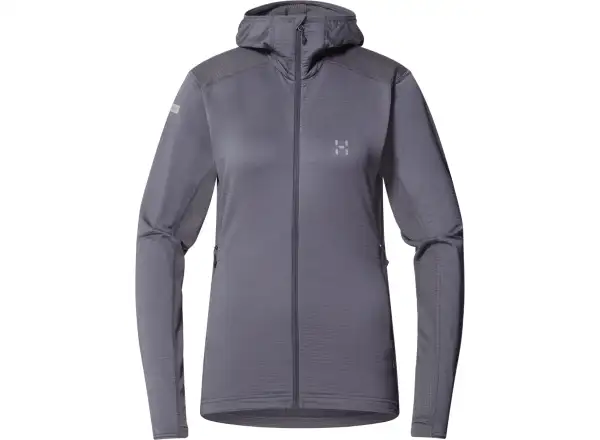 Haglöfs L.I.M Mid Multi Hood Damen Kapuzenpullover dark grey