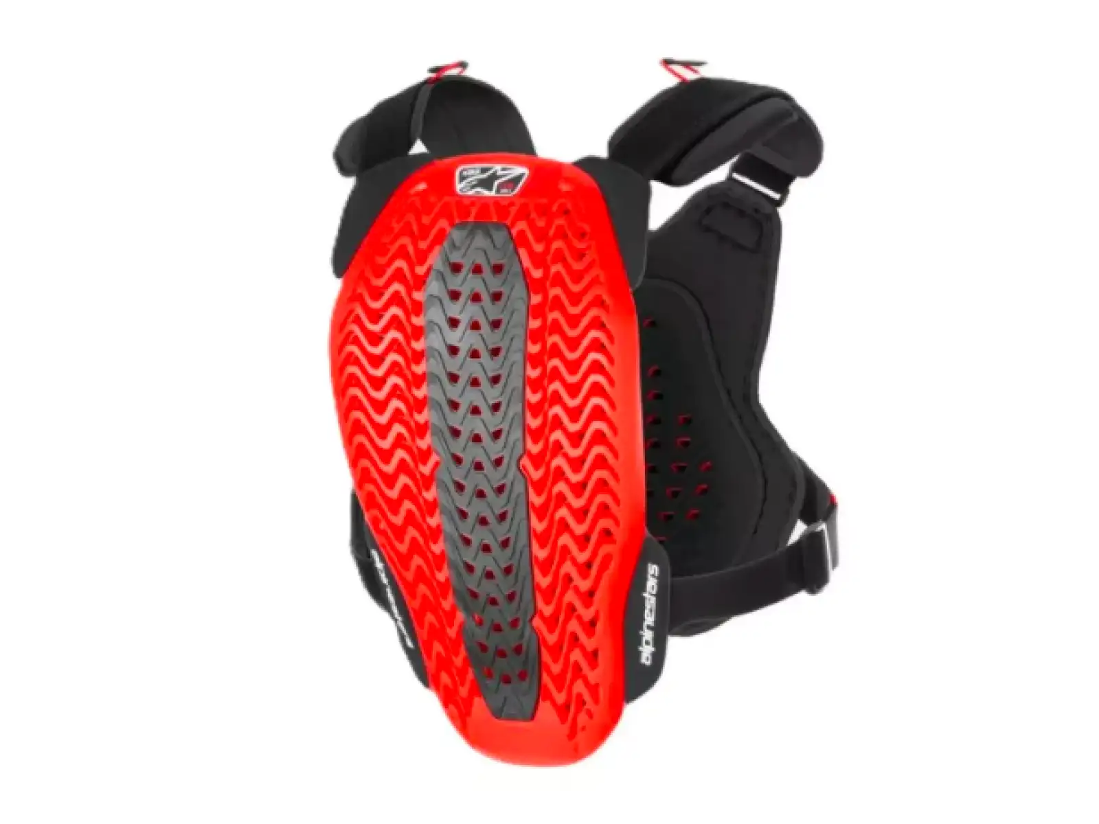 Alpinestars A-5 Plasma Schutzweste schwarz/rot/weiß
