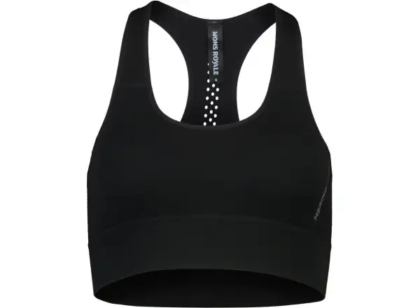 Mons Royale Stratos Merino Shift Sport-BH Schwarz.
