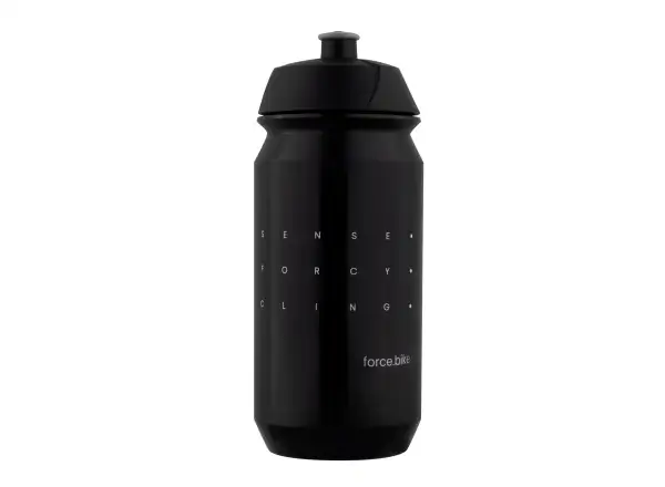 Force Sense Fahrradflasche 500 ml schwarz/weiß