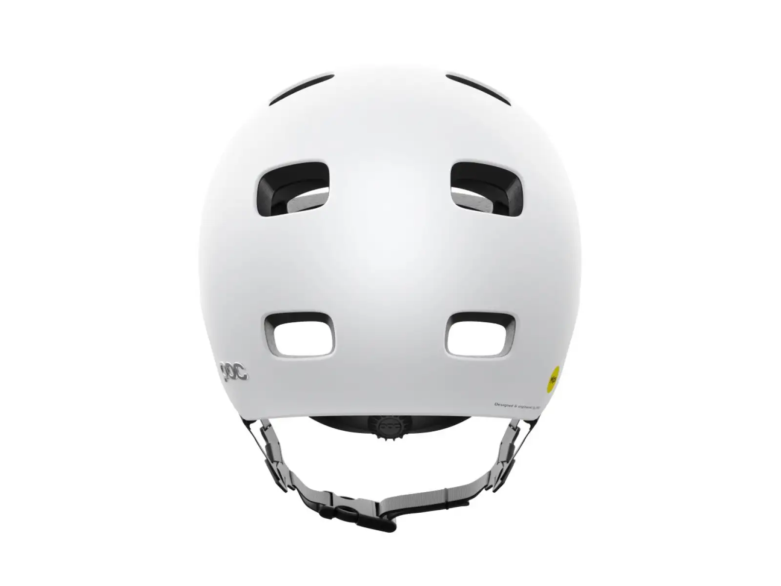 POC Crane MIPS Fahrradhelm Hydrogen White Matt