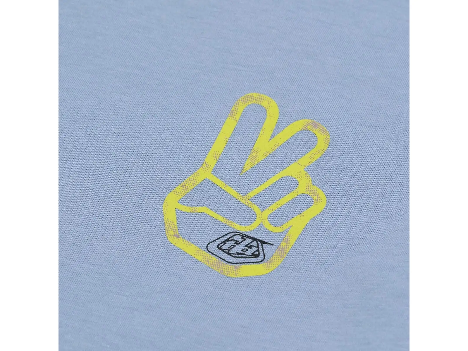 Troy Lee Designs Peace Out Kinder T-Shirt Kurzarm Smoke Blue