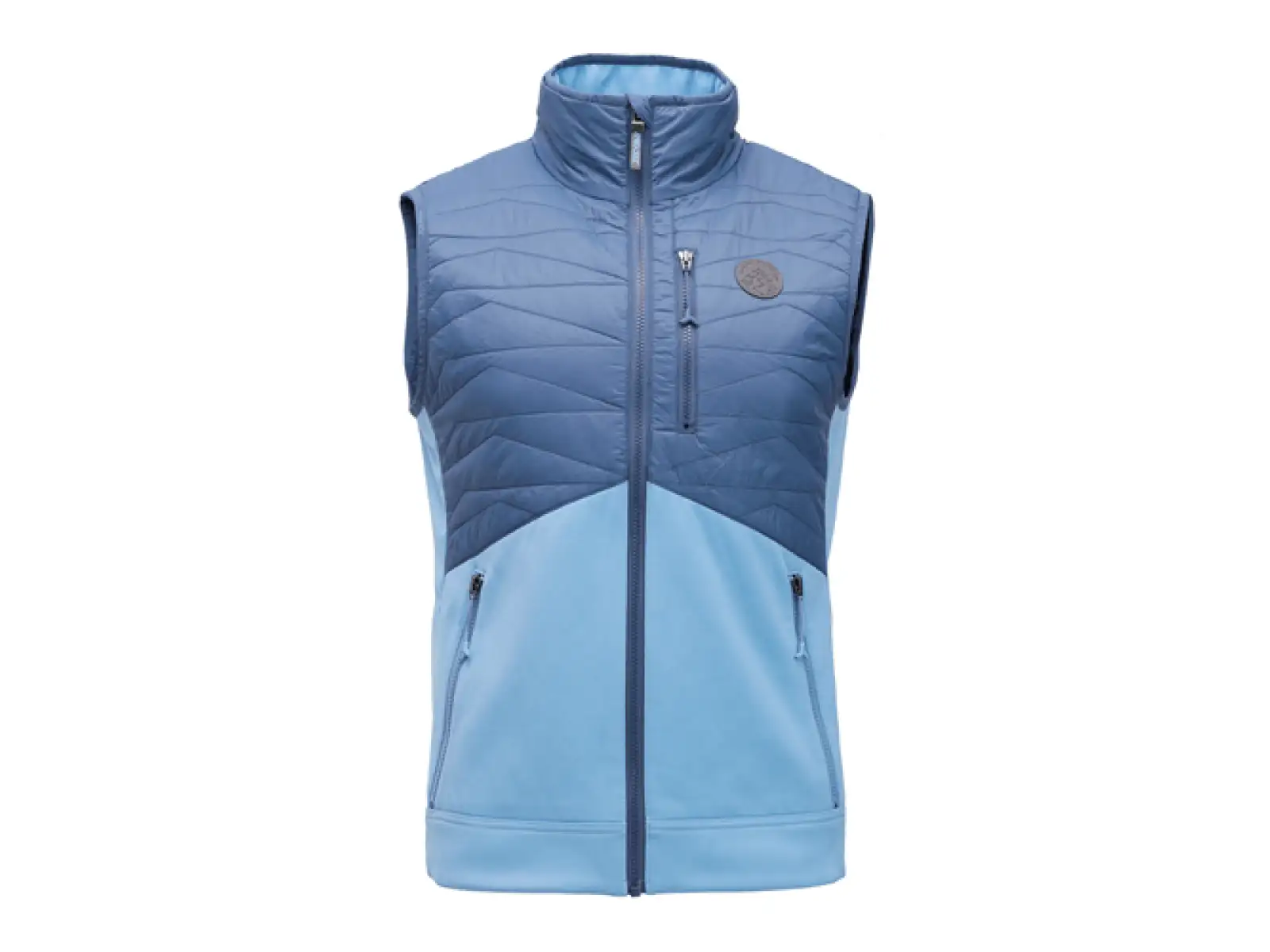 Silvini Grotte Herren gefütterte Weste blau/marineblau