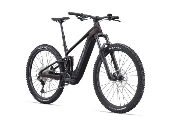 Giant Stance E+ 1 Pro fully-suspended e-bike cordovan