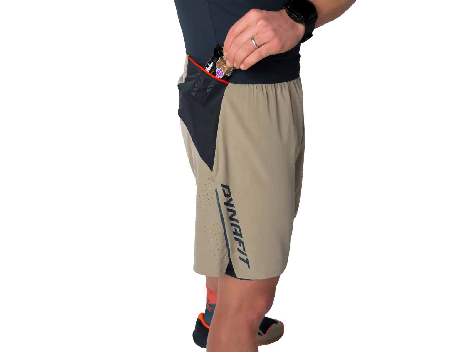 Dynafit Alpine Pro 2v1 Herren Laufshorts Atlantic