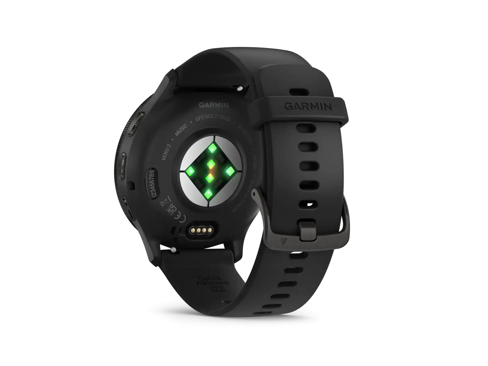 Garmin Venu 3 Smartwatch Schiefer/Schwarz