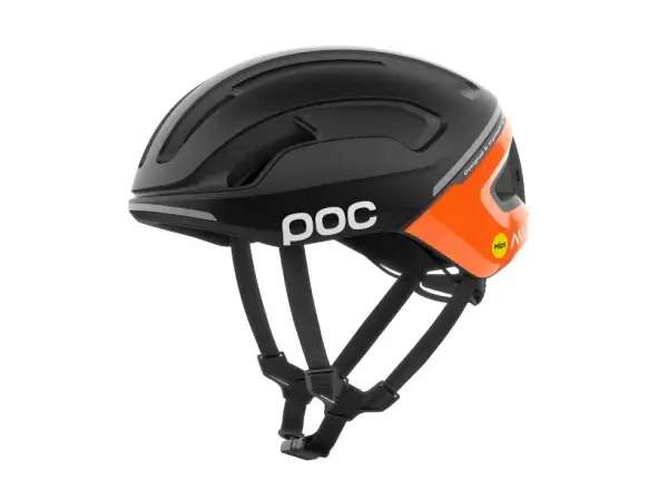POC Omne Beacon MIPS Fahrradhelm Fluorescent Orange AVIP/Uranium Black Matt