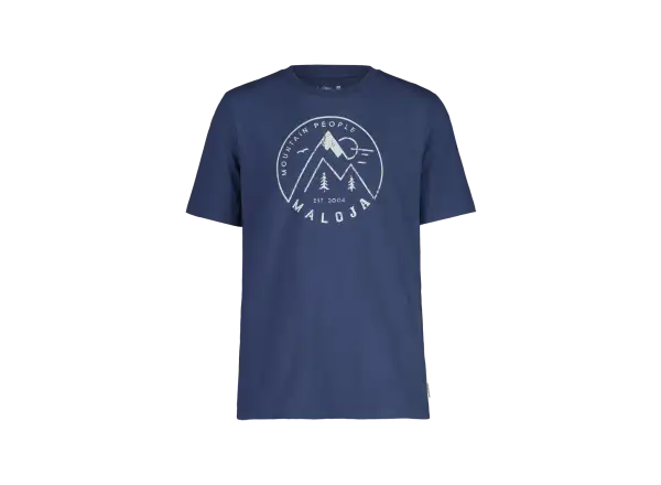 Maloja LerchM. Herren T-Shirt kurzarm midnight