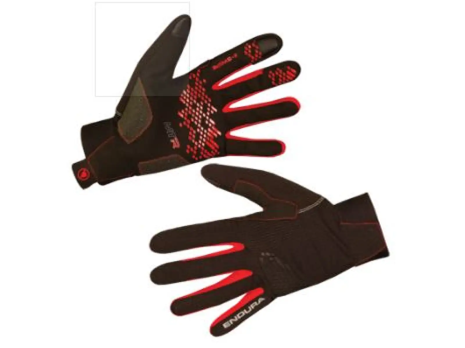 Endura MTR II Handschuhe Schwarz/Rot