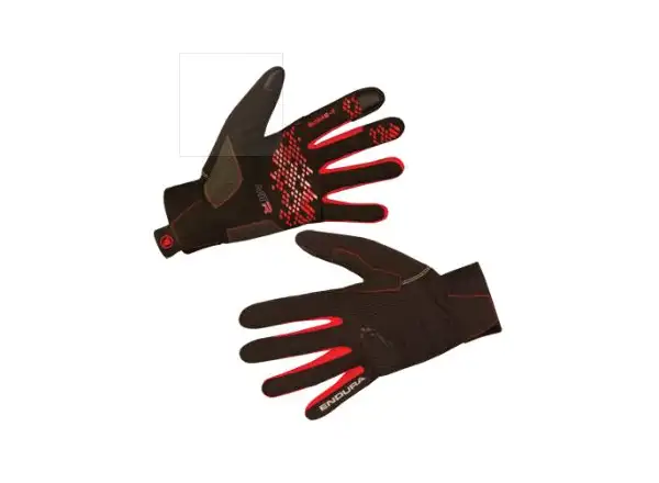 Endura MTR II Handschuhe Schwarz/Rot