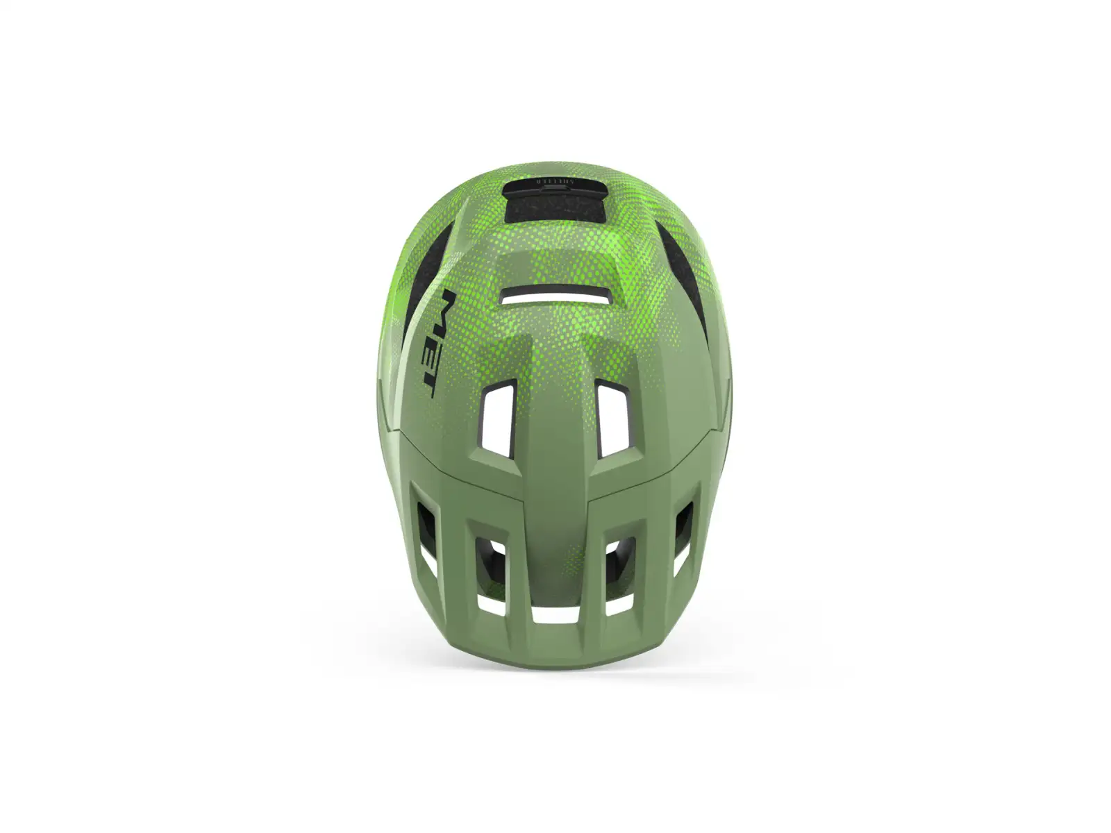 MET Shelter Youth Kinderhelm Green Lime