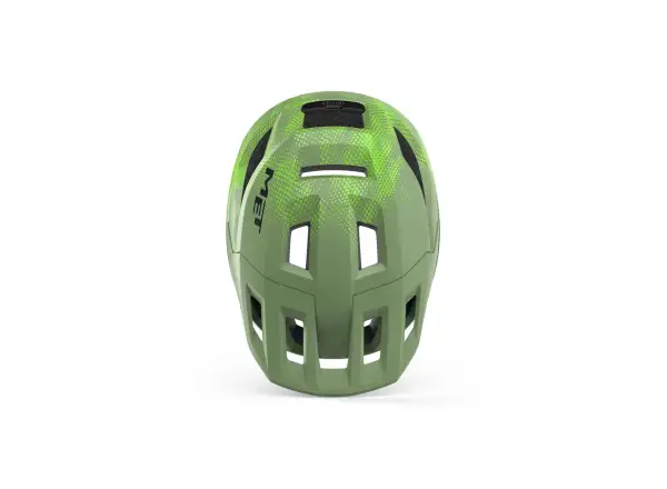 MET Shelter Youth Kinderhelm Green Lime
