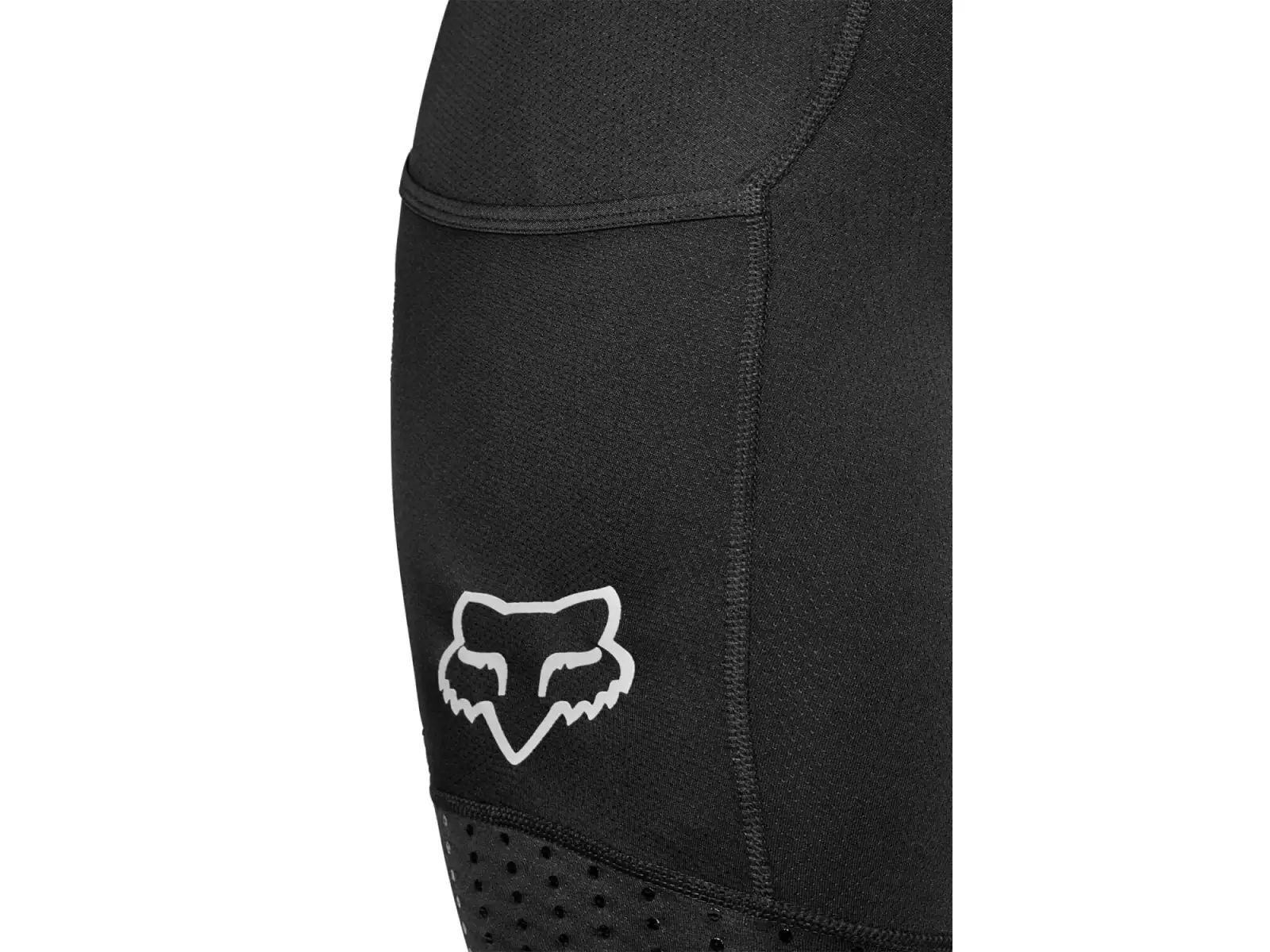 Fox Tecbase Bib Liner Shorts mit Latz und Polsterung Schwarz