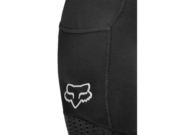 Fox Tecbase Bib Liner Shorts mit Latz und Polsterung Schwarz