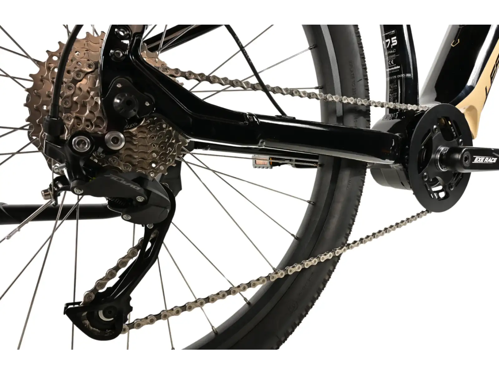 Leader Fox Swan 27,5 Herren E-Mountainbike schwarz