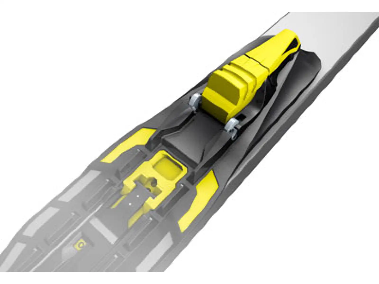 Fischer CONTROL STEP-IN IFP Langlaufbindung für klassischen Stil 2022/23 yellow