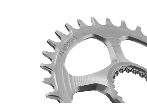 Garbaruk Oval MTB Kettenblatt Shimano Silber 34Z