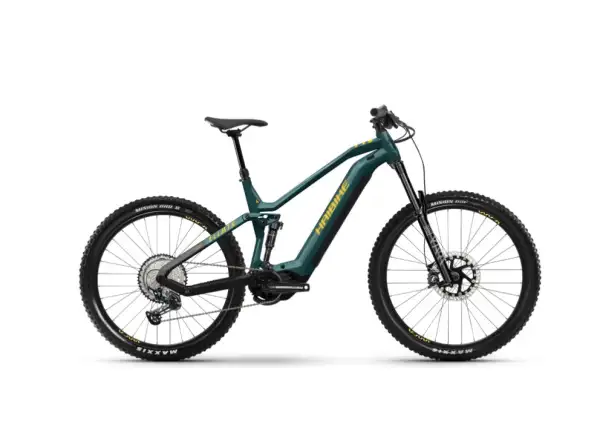 Haibike AllMtn 7 Ozean/Schwarz/Orange glänzend vollgefedertes Elektrofahrrad