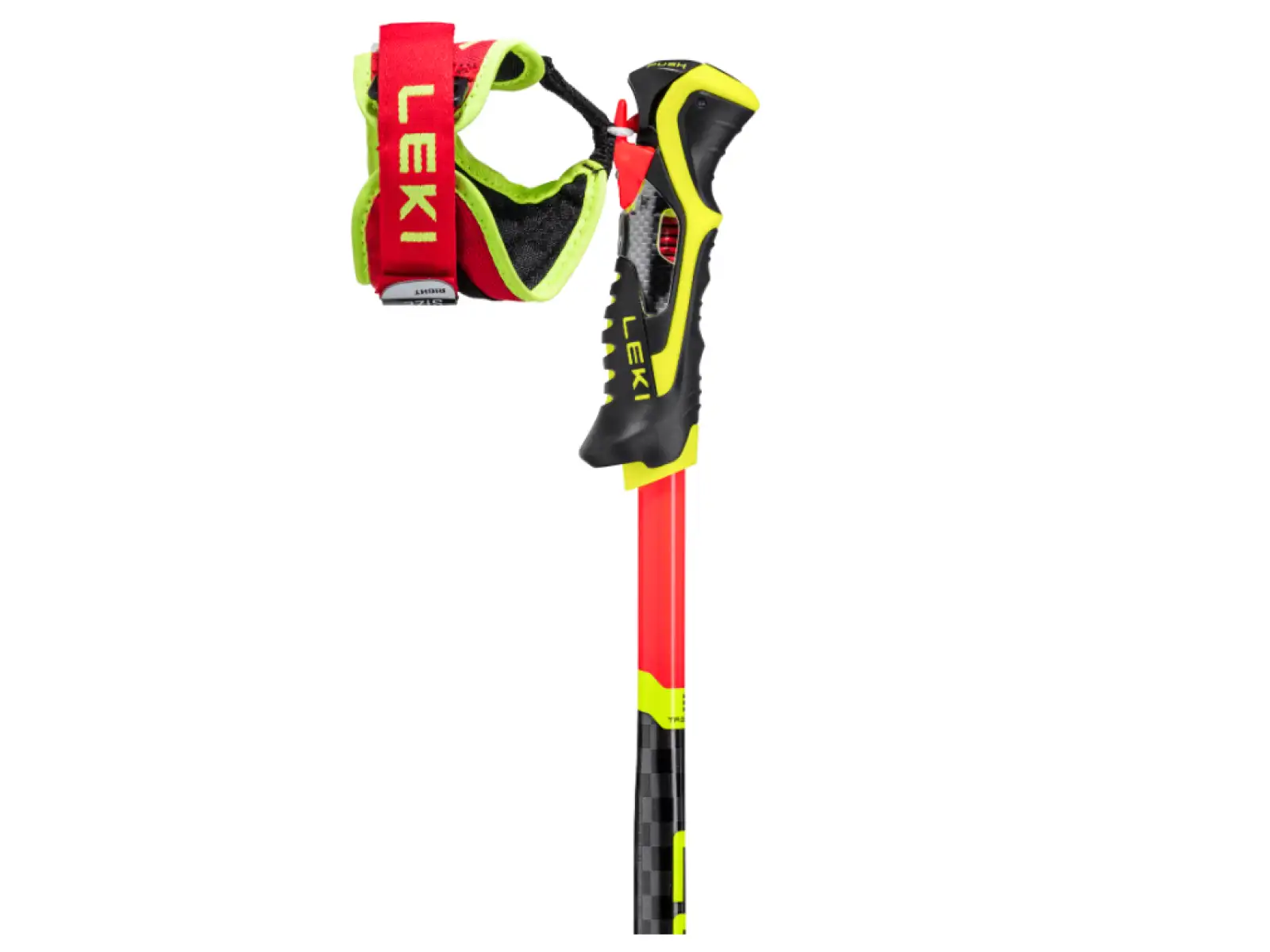Leki WCR TBS SL 3D Abfahrtstöcke bright red-black-neonyellow