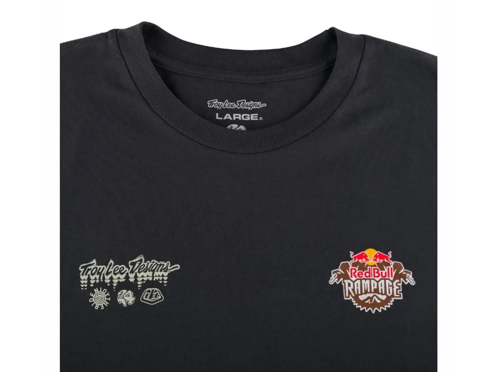 Troy Lee Designs x Red Bull Rampage Mind Melt Herren T-Shirt Kurzarm Coal