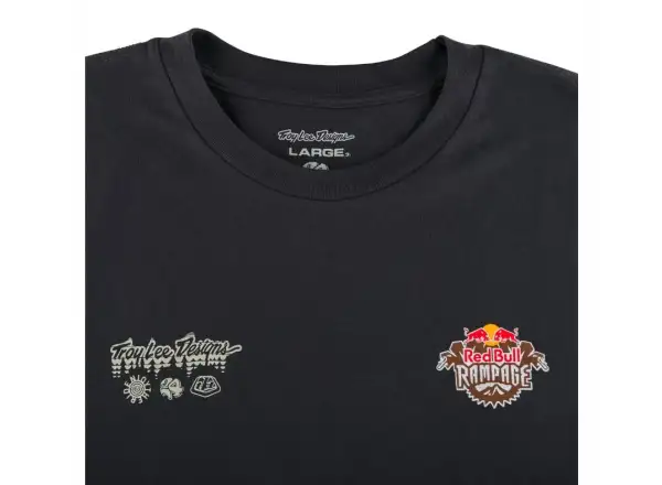 Troy Lee Designs x Red Bull Rampage Mind Melt Herren T-Shirt Kurzarm Coal