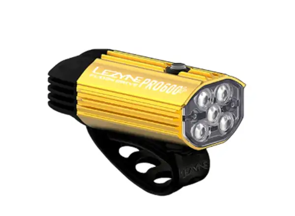 Lezyne Fusion Pro 600+ Frontlicht Gloss Gold