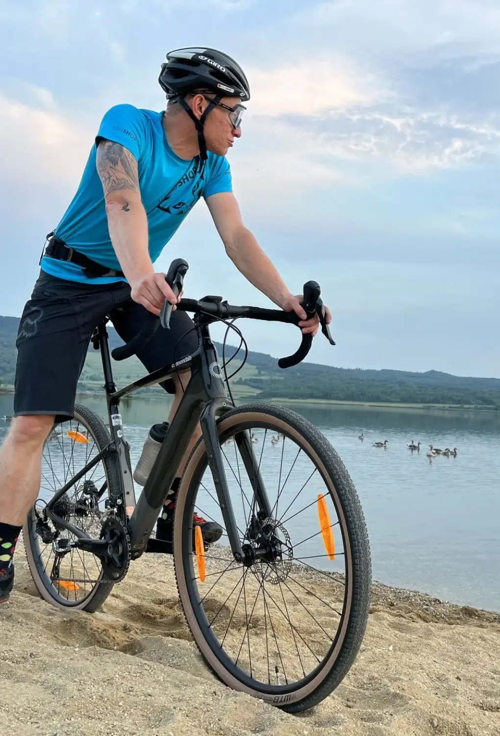 Botschafter Luboš und Cannondale Topstone Carbon 4 G2