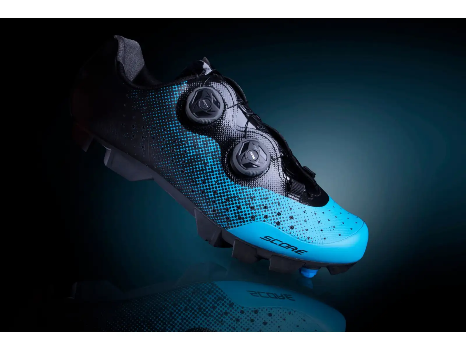 Force Score MTB Herren-Mountainbike-Schuhe Blau Größe 43