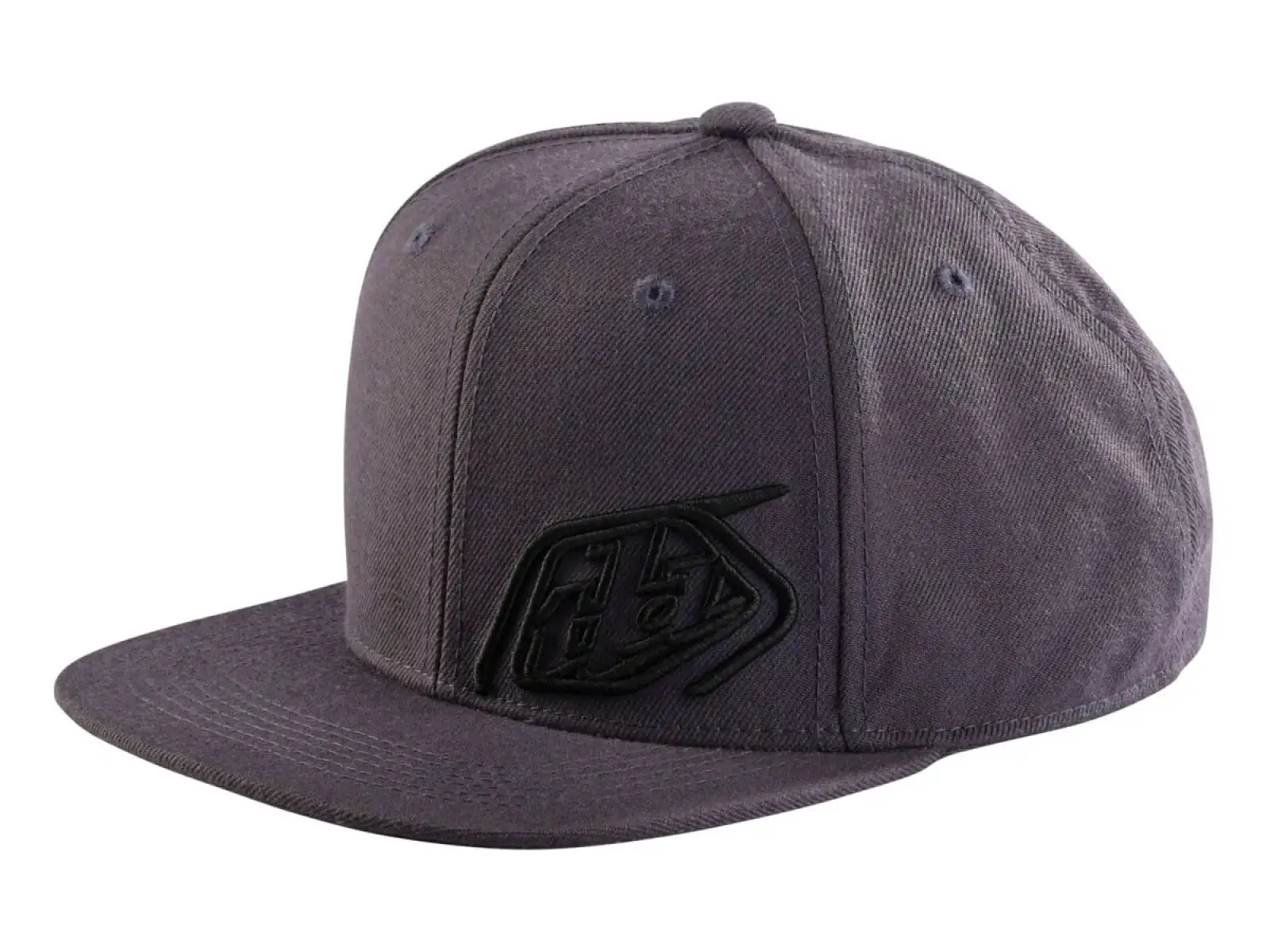Troy Lee Designs Slice Snapback Kappe Gray/Charcoal
