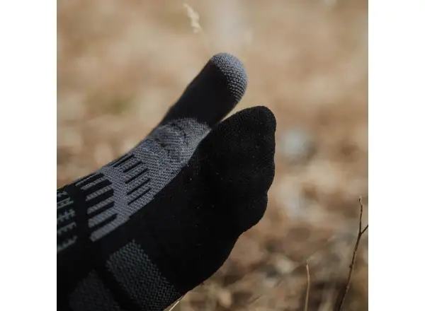 Sidas T-Free Trail Laufsocken Schwarz/Grau