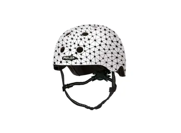 Melon Toddler reflektierender Kinderhelm Magic White