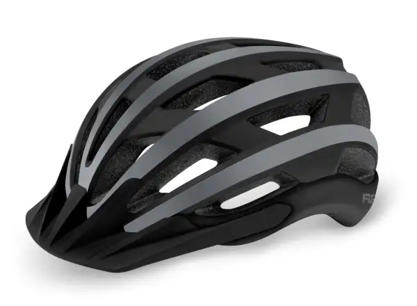 R2 Explorer Helm matt schwarz/grau