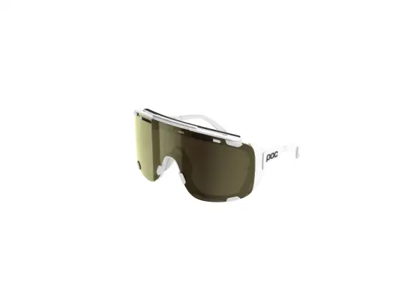 POC Devour Glacial + Sonnenbrille Hydrogen White/Clarity Universal/Sunny Gold