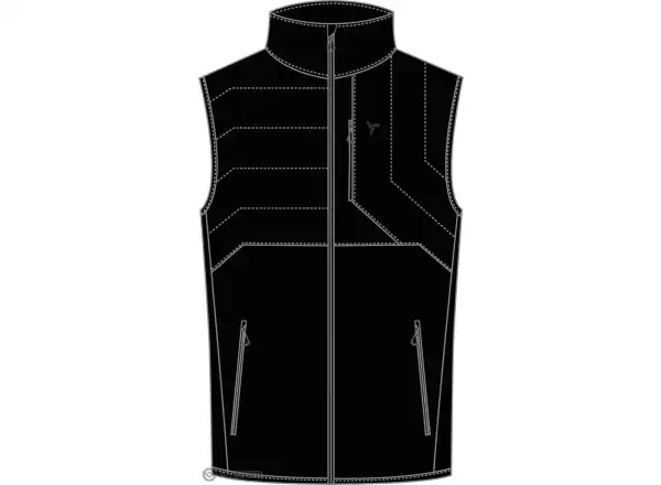 Silvini Fiscalina Damenweste Black