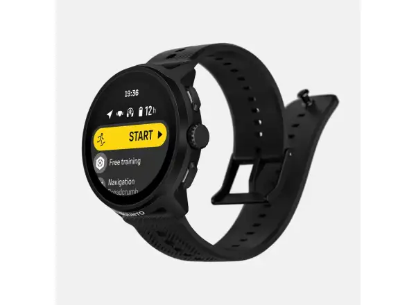 Suunto Run Smartwatch – Silikonarmband All Black
