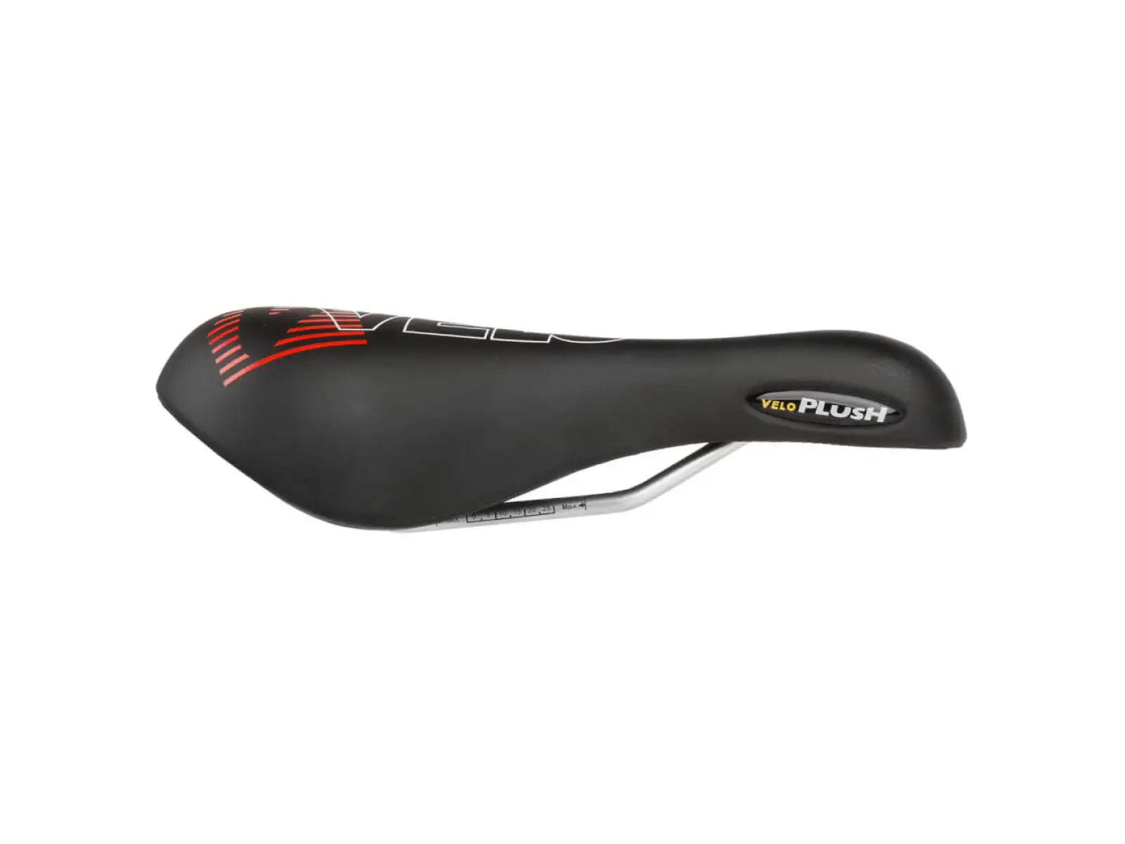 Velo Plush Gel Herrensattel Schwarz