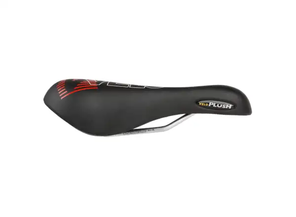 Velo Plush Gel Herrensattel Schwarz
