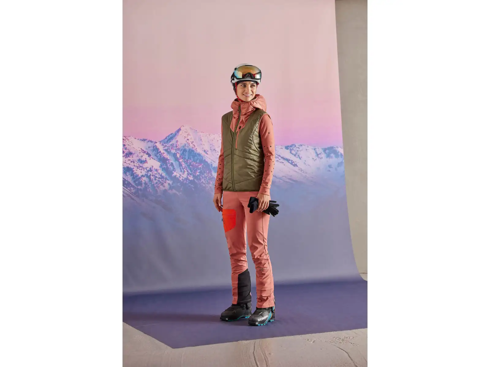 Maloja RomballoM Damenhose Deep Sunset