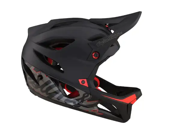 Troy Lee Designs Stage Mips Helm Signature Black.