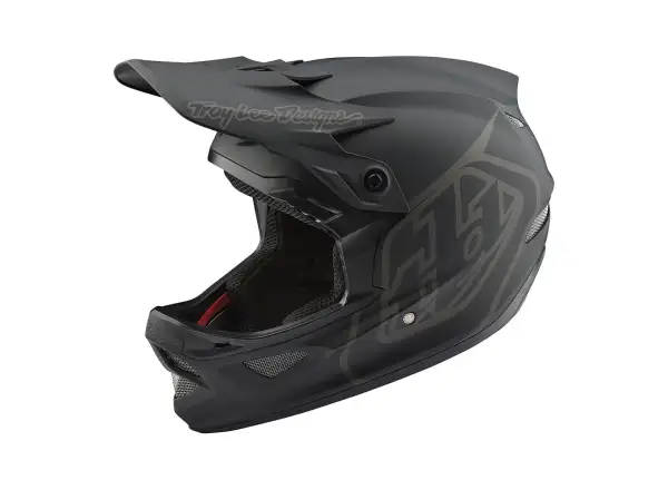 Troy Lee Designs D3 Fiberlite Helm Mono schwarz