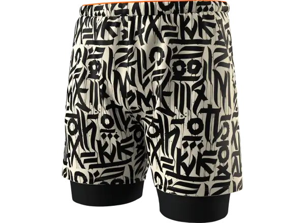 Dynafit Trail 2v1 Herren Laufshorts Overcast