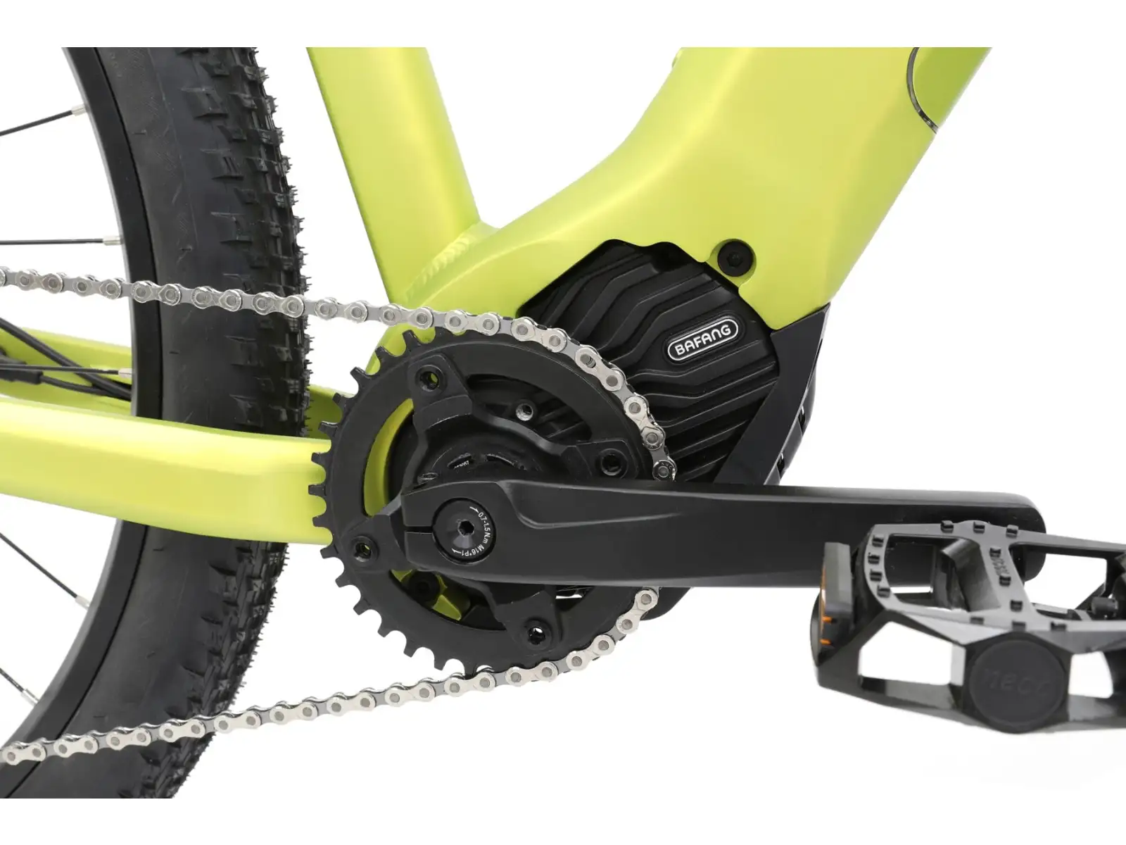 Apache Hawk 1 MX 720 Wh E-Mountainbike fluo gelb