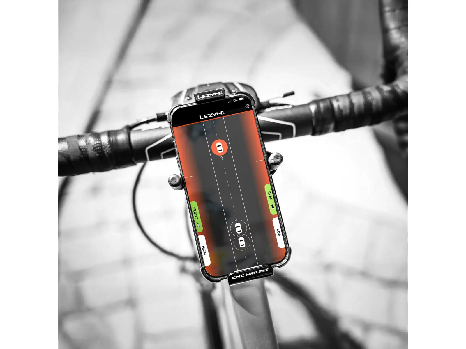 Lezyne Radar React StVZO System Vorder und Rücklicht Black