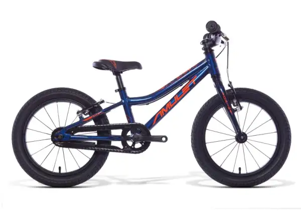 Amulet 16 Mini Superlite Kinderfahrrad Dark Blue Metallic / Orange Shiny
