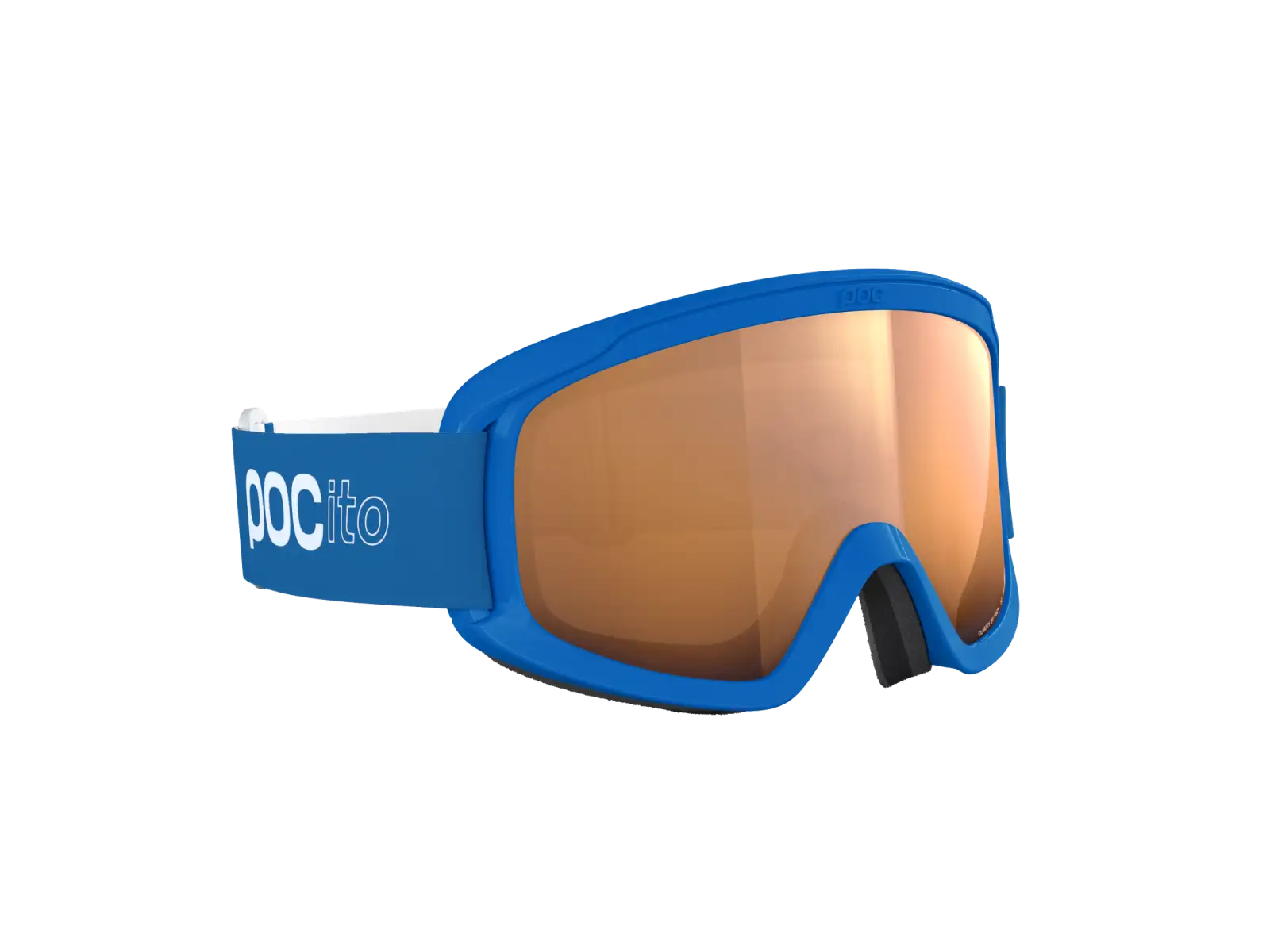 POC POCito Retina Kinder Skibrille Fluoreszierendes blau/Hellorange