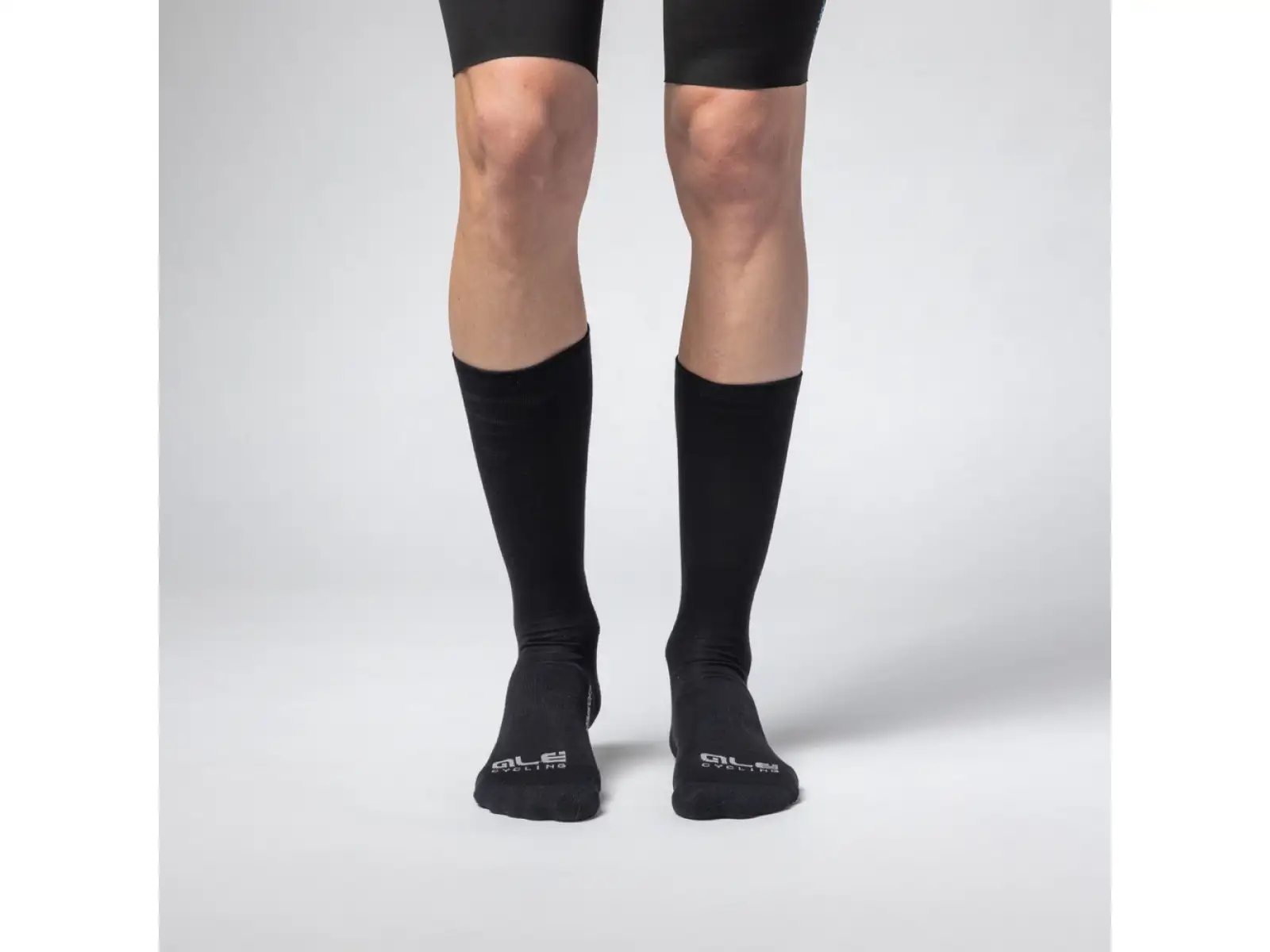 ALÉ Thermo 2.0 Winter-Radsocken schwarz