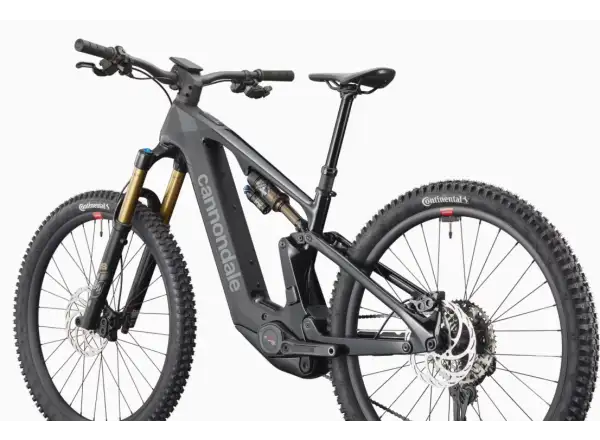 Cannondale Moterra Carbon 1 vollgefedertes E-Bike Matte Black (BBQ)
