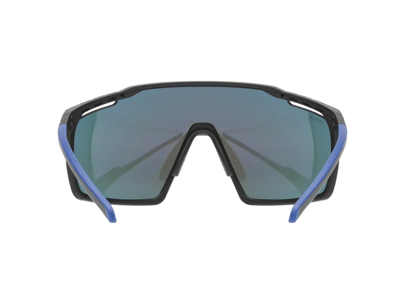 Uvex MTN Perform Radbrille Black Blue M/Mirror Blue